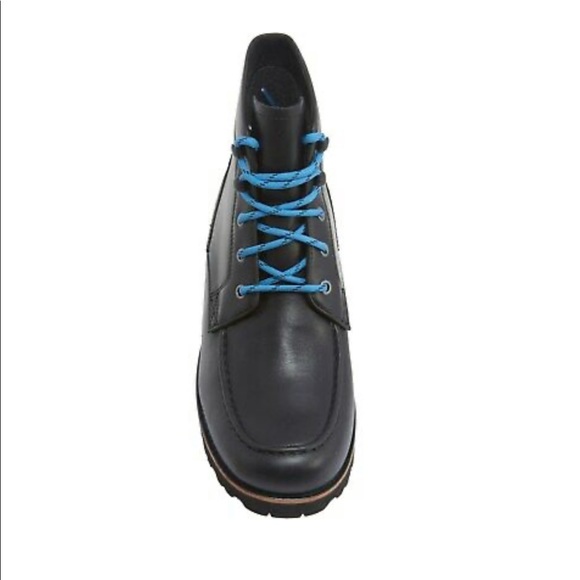 UGG Black Boots with Blue Laces main image 8